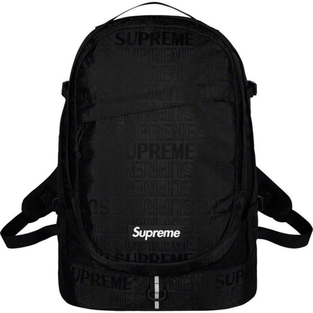 Supreme Black Backpack (SS19)